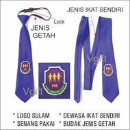 PRS TIE / TALI LEHER PRS SIAP SULAM DEWASA / BUDAK UNTUK MENENGAH / RENDAH ( Tie PRS WITH LOGO )