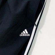 ADIDAS ADIDAS SPORT ID TIRO WOVEN PANTS 經典復古 三線 LOGO 保暖 慢跑 籃球 休閒 運動 縮口 長褲 拉鍊 男版 黑色 M號 DQ1475 PNT-M TP0_237 TP0_23