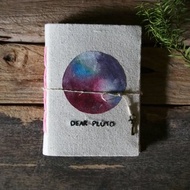 Dear Pluto. notebook handmadenotebook diaryhandmade 筆記本