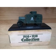 1/43 Ehrhardt Straßenpanzerwagen E-V/4 WWI Military diecast model by Atlas