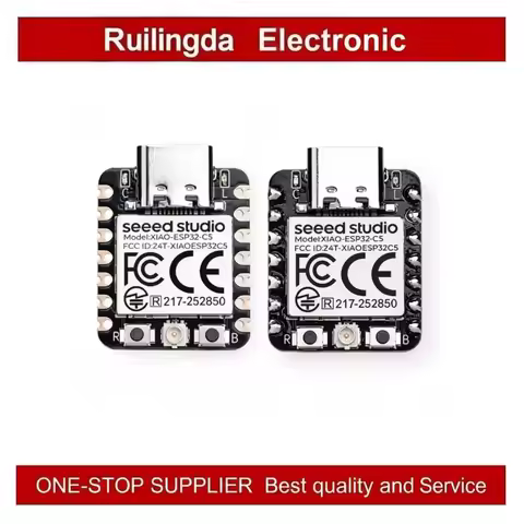 XIAO-ESP32-C5 32-bit RISC-V Architecture 240MHz Wireless 2.4/5GHz Development Board Module ESP32C5