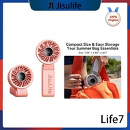 Jisulife Life 7 Portable Mini Handheld Fan USB Foldable Small Fan, 5-speed Strong Wind, Quiet, Ultr