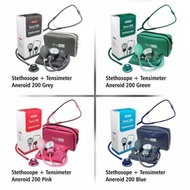 Paket Stetoskop dan Tensimeter Aneroid Onemed Stetoschope manual
