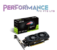 ASUS GeForce GTX 1650 GTX1650 OC edition 4GB GDDR5 powerful low-profile GPU designed for durability. (3 YEARS WARRANTY BY AVERTEK ENTERPRISES PTE LTD)