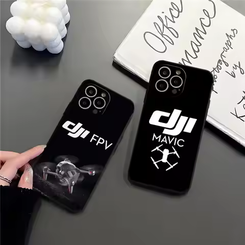 DJI Drones Phone Case For IPhone 17 15 16 13 Pro Max 14 12 11 Xr X 8 7 6 Plus Luxury Back Cover