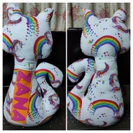 Soft toy cat/soft toy comel/soft toy cute/soft toy cotton/soft toy handmade 💌