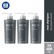 Dr Zero Redenical Hair & Scalp Shampoo Men 400ml X 3 bottles | Promotes Hair Growth