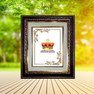 Frame Frame 12R FS16 30x40 carved linen, gold, silver, white gold, plain white