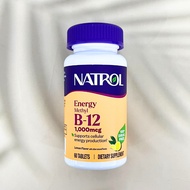 [Natrol] Vitamin B-12 1000 Mg 60 Tablets B-12 Chewable