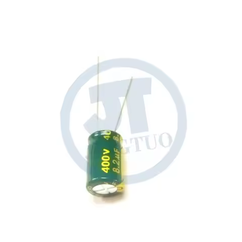 10pcs 8.2uF400V 400V8.2uF 8.2MFD 400WV 8*12mm Radial Aluminum Electrolytic Capacitor