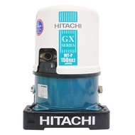 เครื่องปั๊มน้ำอัตโนมัติ Hitachi รุ่น WTP150GX2 / WT-P150GX2 (รับประกันสินค้านาน 5 ปี) สีเขียวเข้ม On