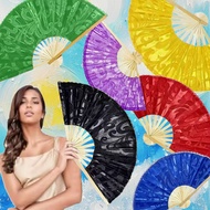 Summer handheld fan/ PAMAYPAY /Handmade Bamboo Foldable FAN Big Bamboo fan