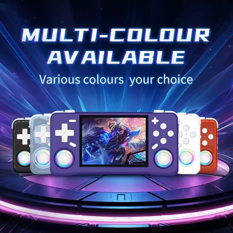 XF35H Retro Handheld Game Console Linux System 3.5-inch IPS Screen 4000mAH Battery Pocket Video Play
