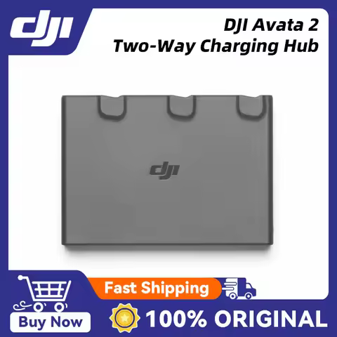DJI Avata 2 Two-Way Charging Hub The Two-Way Charging Hub can charge three batteries in sequence for