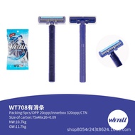 5 Pcs Twin Blade Disposable Razor Shaver
