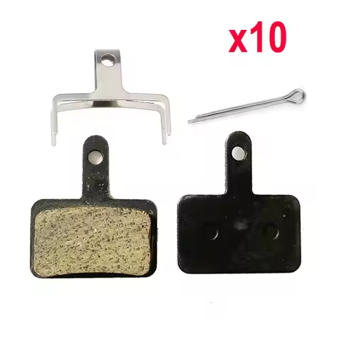 10 Pairs MTB Bicycle Disc Resin Brake Pads for Shimano B01S MT200 M400 MT500 M315 M525 M475 M485 M48