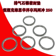 Huayang Zuma Keweisi Hengjian Two-Stroke 250 Loncin MT250 Engine Exhaust Gasket Seal Interface Pad