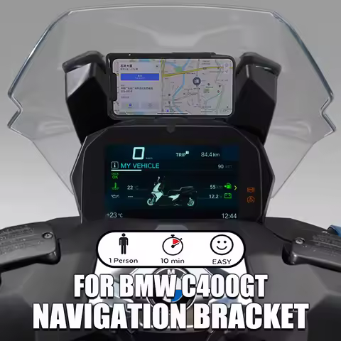 For BMW C400GT C 400GT C400 GT Motorcycle Accessories Front GPS Navigation Plate Phone Holder Stand 