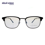 ✠Kinetix P-Berg Anti-Radiation Shiny Black Frame Eyeglasses For Men or Women 53-39-18-140mm