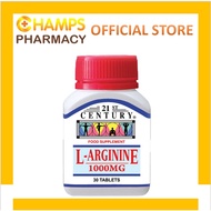 L-ARGININ 21ST CENTURY | 21ST CENTURY L-ARGININE [1000MG] (30'S)
