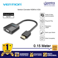 Vention Converter HDMI to VGA with Audio & Micro USB Power Adapter Built in 15cm Cable - 4216
