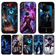 for Vivo Y04 Y04S Y29S Y19 Y19E T4 Lite Y19S GT Y21D Y31 Cool Cartoon Anime Solo Leveling Soft black
