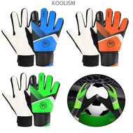KOOLISM Goalkeeper Gloves Children Unisex Hand Protection Thickened Kids Boy Soccer Goalkeeper Glove