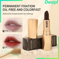 OXYA Kiss Matte Lipstick Black Velvet Matte Lip Tint Cosmetics