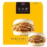 *( COSTCO 好市多 代購 ) 老協珍 冷凍壽喜燒豬肉米漢堡 195公克 X 10入