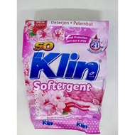 SO KLIN SOFTERGENT POWDER SAKURA STRAWBERRY PACK 215gr CLOTHES WASHING SOAP POWDER SOAP