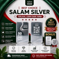 Salam Silver - 9999 Silver - Size 10 grams, 25 grams, and 50 grams
