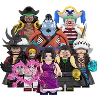 WM6190 One Piece Marshall D Tiki Bucky Mihawk Rossi Nandi Third Party Building Block Minifigure Toy