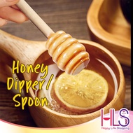 HLS Honey Dipper Stick Spoon Sudu Madu Buluh Behive 蜂蜜木汤匙