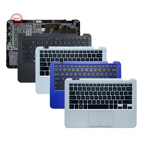 GZEELE New for Dell Inspiron 11 3000 Series 11 3162 3164 3168 3169 3179 P25T D1208R Laptop Keyboard 
