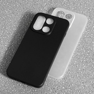 OnePlus Ace 6 / Ace 5 / Ace 5 Pro / OnePlus 15 / 13 / 13R Black Matte TPU Case / Anti-Fingerprint Ma