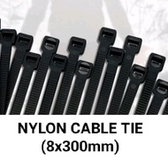 Nylon cable tie 8x300mm (100pcs)