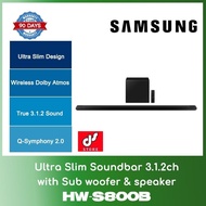 Samsung  HW-S800B Ultra Slim Soundbar 3.1.2ch with Sub woofer &amp; speaker WITH 3 MONTHS WARRANTY