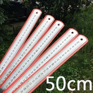 Taiwan Shipment~(Receipt Available) Measuring Iron Ruler 15cm 20cm 30cm 50cm Long Stainless Steel Me