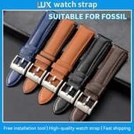 Apply To FOSSIL Watch Strap, Genuine Leather Watch Strap For Men, FS5061 FS5237 ME3052 3054, 22mm 24
