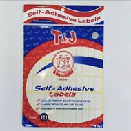 Tom & Jerry Label No. 123 Tom & Jerry Sticker/ No. 123