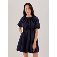 Hailee puff sleeve ruffle dress