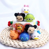 Cartoon Cartoon Vinyl Small Animal Die Die Le 8-Piece Set Baking Cake Decorating Minnie Miqi Old Duc