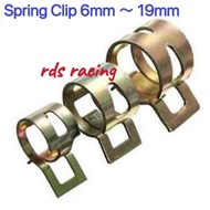 Spring clip for 6mm ～ 19mm petrol silicon water hose silicone engine bypass hose vacuum mini clip clamp