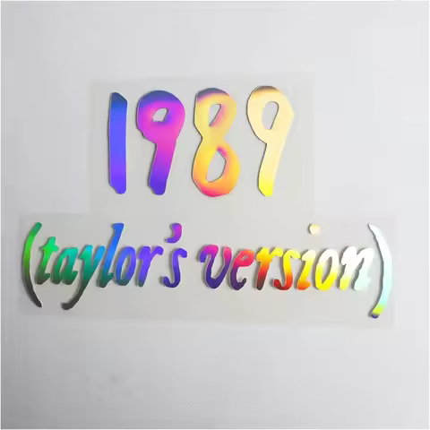 Car Stickers 1989 Taylors Version Decal for Motor Auto Trunk Van Window Tail Boat Applique Waterproo