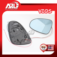 Toyota Vios NSP151 Facelift Blue Side Mirror with LED Signal Lamp LED Winker Mirror Lens For Vios (2