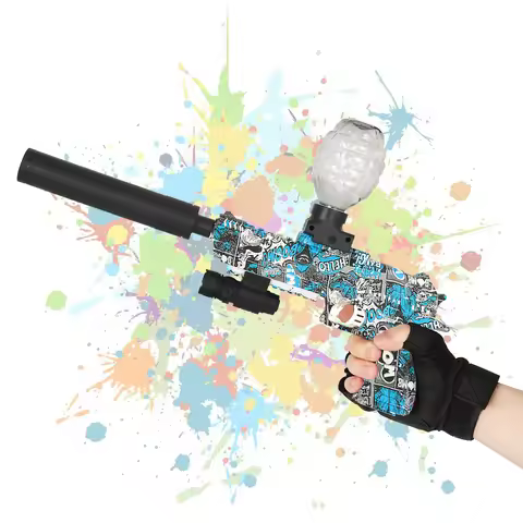 Electric Gel Ball Blaster Gun , Rechargeable Speed Continuous Firing, Suitable for Outdoor Shooting 