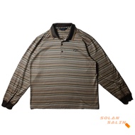 Arnold Palmer Prestige Brown Vintage Long Sleeve PrelovedPOLO Shirt