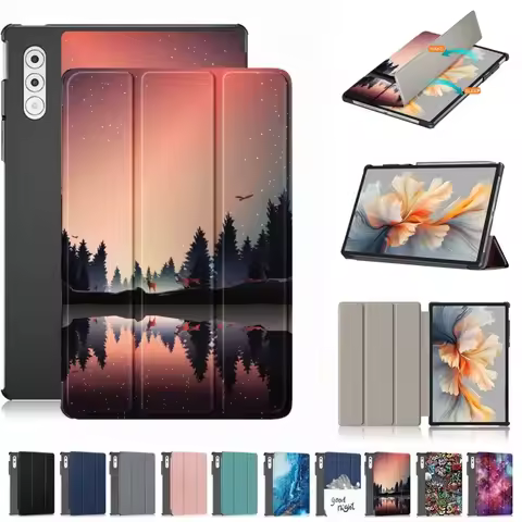 NEW For Lenovo Yoga Tab Plus 12.7" 2025 Tri-fold Case for Lenovo Yoga Tab Plus 12.7inch with Auto Wa