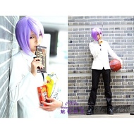 Kuroko's Basketball Atsushi Purple Face Cosplay Wig - High Temp Silk