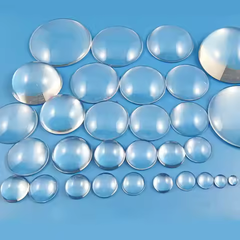 6mm 8mm 10mm 12mm 13mm 14mm 15mm 16 20mm 25 30 32 35 40mm Mini Optical Glass Lens Optics Plano Conve